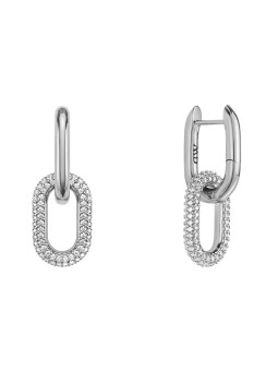 Daniel Wellington Eleganti orecchini 2 in 1 Crystal Link DW00400612 donna