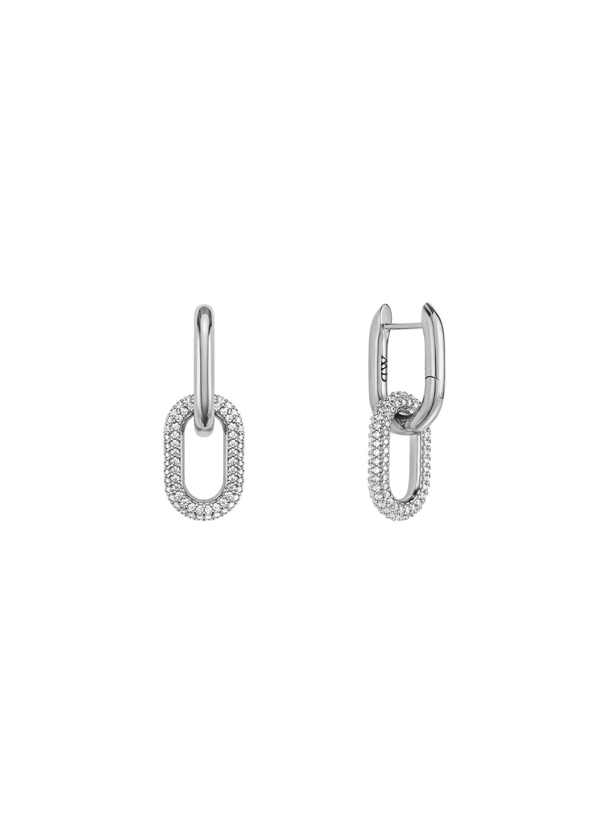 Daniel Wellington Eleganti orecchini 2 in 1 Crystal Link DW00400612 donna