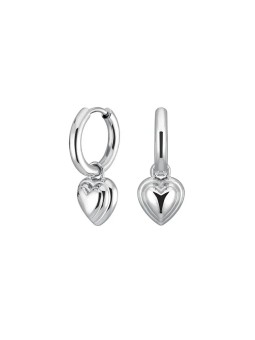 Rosefield Orecchini in acciaio con cuori 2in1 JEHPS-J986 donna