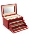 Friedrich Lederwaren Portagioie rosso/beige Jolie 23255-40 donna