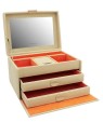 Friedrich Lederwaren Design portagioie beige Boho 20132-1 donna