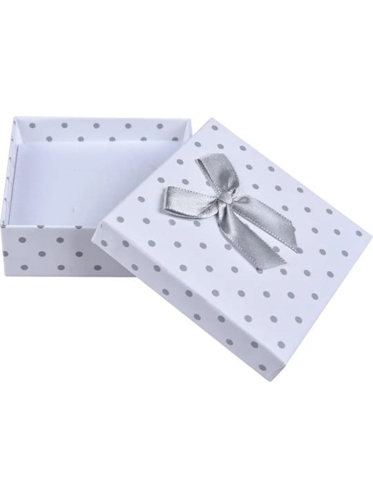 JK Box Scatola a pois per set di gioielli KK-5 / A1 donna