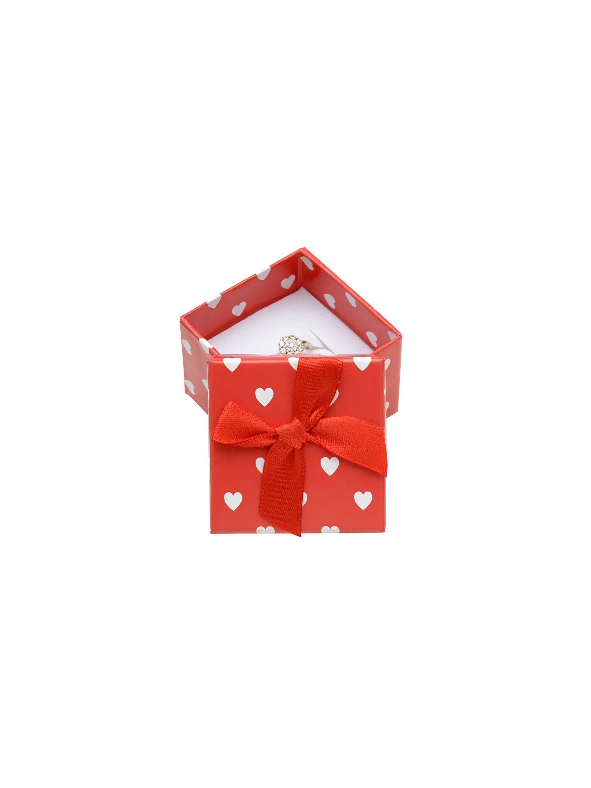 JK Box Scatola regalo per orecchini o anello AC-3 / A7 donna