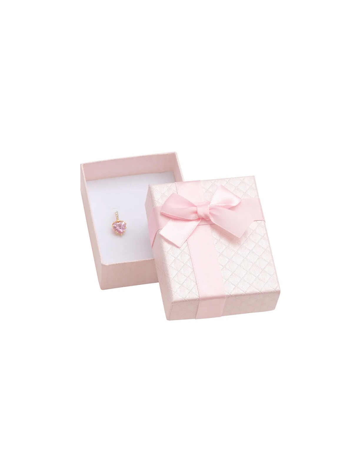 JK Box Scatola regalo rosa per gioielli AT-6 / A5 donna
