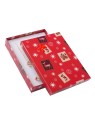 JK Box Scatola regalo di carta natalizia XK-10 / A7 donna