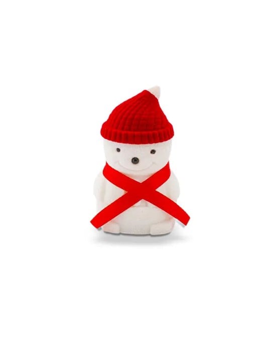 Beneto Exclusive Scatola regalo in pelle scamosciata Pupazzo di neve KDET26 donna