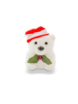 Beneto Exclusive Scatola regalo in pelle scamosciata con orsacchiotto di Natale KDET22 donna