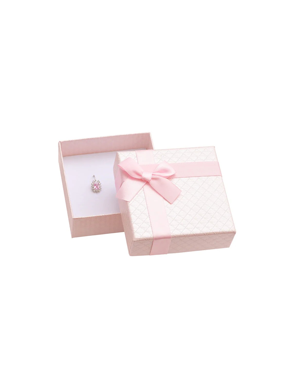 JK Box Scatola regalo per gioielli con nastro AT-4 / A5 donna