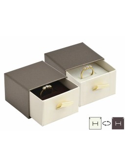 JK Box Scatola regalo moderna per anello DE-3 / A21 / A20 donna