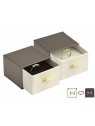 JK Box Scatola regalo moderna per anello DE-3 / A21 / A20 donna