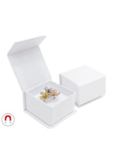JK Box Scatola regalo bianca per anello o orecchini VG-3 / AW donna