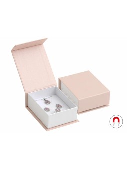 JK Box Scatola regalo rosa cipria per set di gioielli VG-6 / A5 / A1 donna