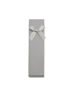 Beneto Exclusive Scatola regalo grigia con pois KP4-20 donna