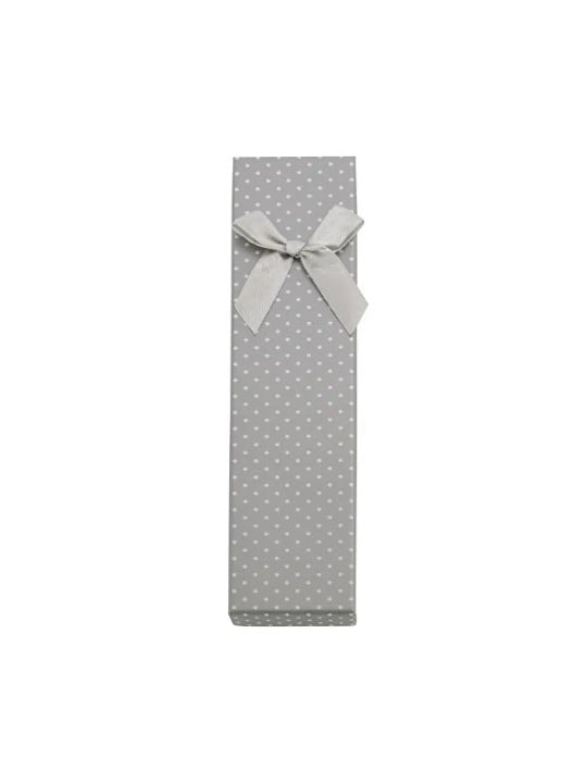 Beneto Exclusive Scatola regalo grigia con pois KP4-20 donna