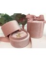 JK Box Scatola regalo con catena a nastro rosa LTR-3/S/A5 donna