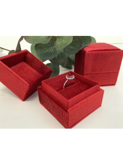 JK Box Scatola regalo con anello in velluto CA-2/A7 donna