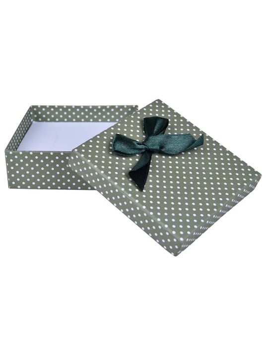 JK Box Scatola e pois verdi per set di gioielli KK-5/A19 unisex