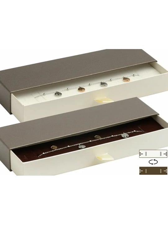 JK Box Scatola regalo moderna per bracciale DE-9 / A21 / A20 unisex