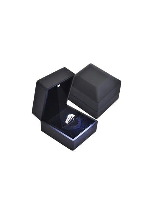 JK Box Scatola ad anello in plastica illuminata e LED KZ-3/A25 unisex