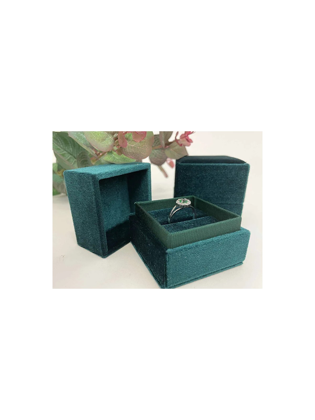 JK Box Scatola regalo con anello in velluto CA-2/A19 unisex