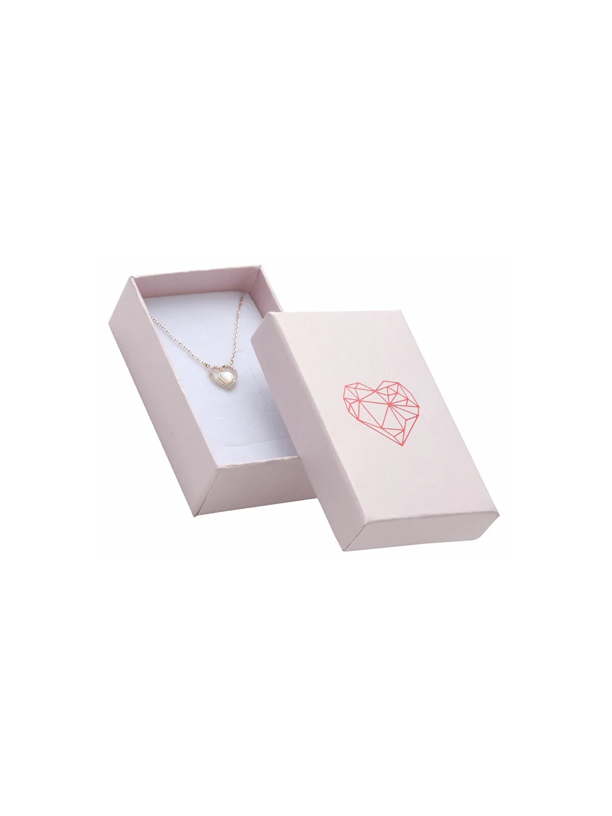 JK Box Scatola di carta rosa per set piccolo HC-6/A5/A7 unisex