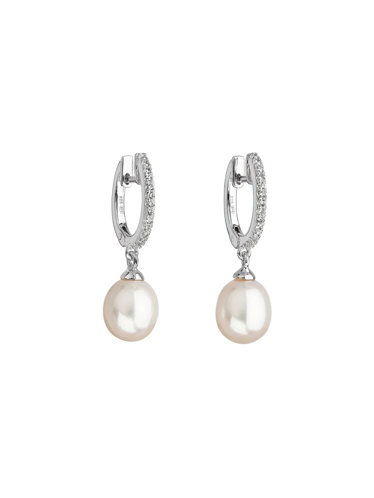 Evolution Group Orecchini in argento e perle Pavona 21002.1 donna