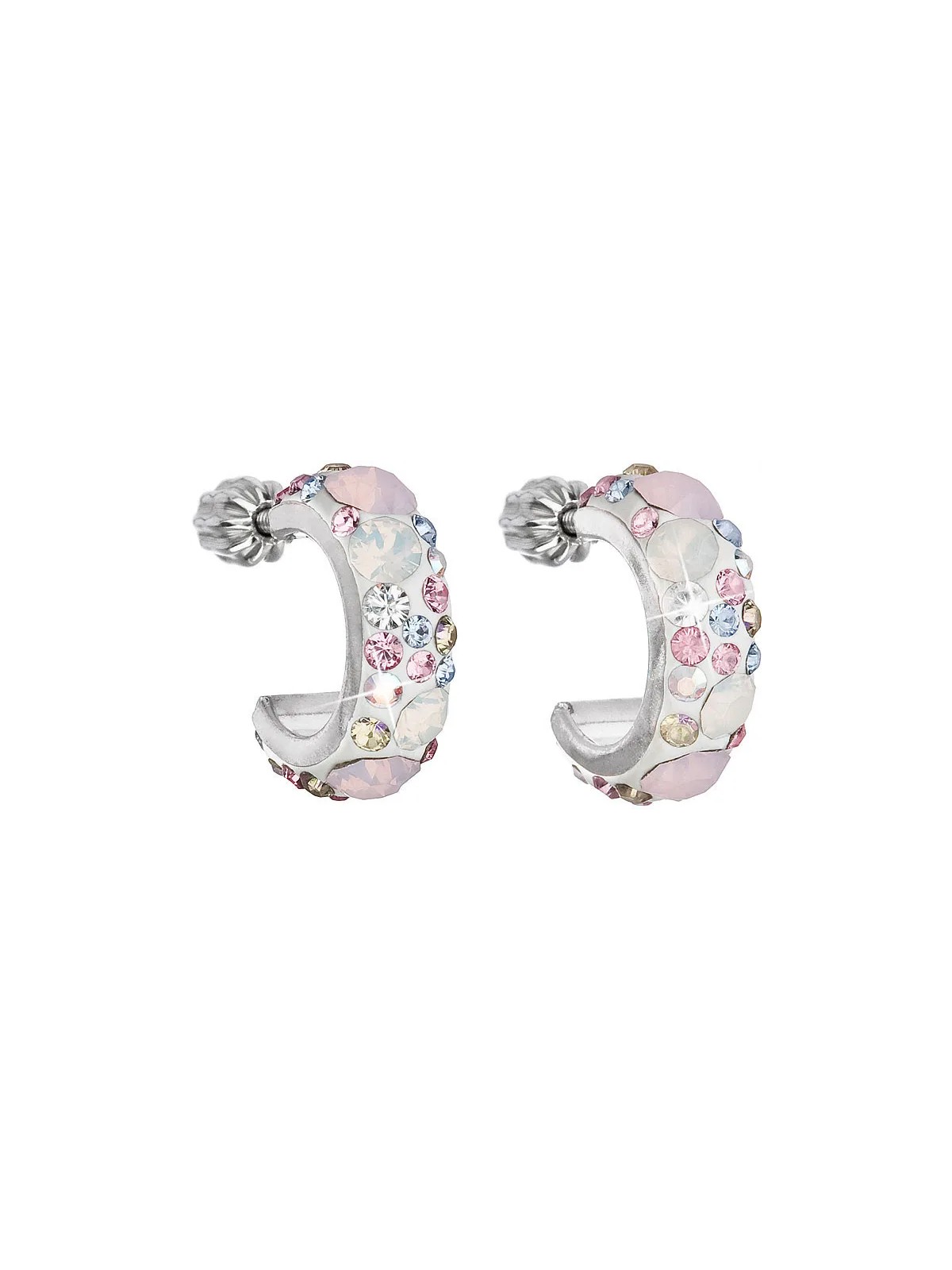 Evolution Group Eleganti orecchini con cristalli 31118.3 Magic Rose donna