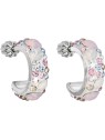 Evolution Group Eleganti orecchini con cristalli 31118.3 Magic Rose donna