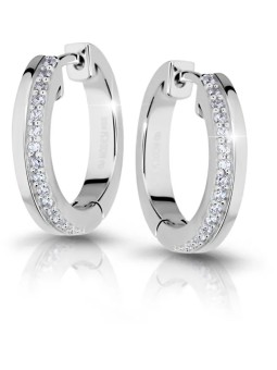 Modesi Orecchini in argento con zirconi cubici M23040 donna