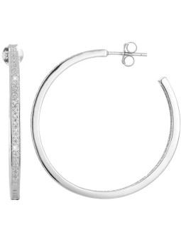 Orecchini Beneto in argento con cristalli AGUP1181 donna