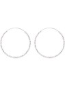 JVD Orecchini in argento ad anello SVLE0216XD500 - Diametro: 4 cm donna