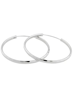 JVD Orecchini in argento ad anello SVLE0209XD500 - Diametro: 3 cm donna