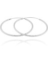 JVD Orecchini in argento ad anello SVLE0215XD500 - Diametro: 3 cm donna
