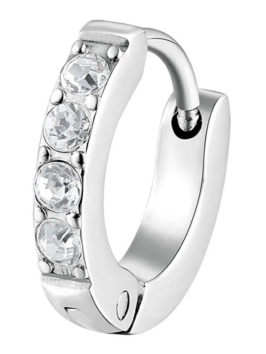 Brosway Orecchini singoli in acciaio con cristallo Chakra BHKE036 donna