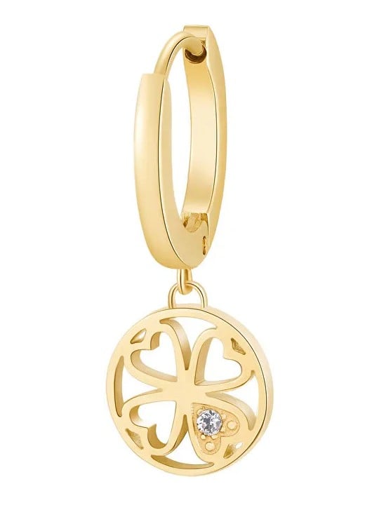 Brosway Orecchini singoli placcati in oro per il Chakra della fortuna BHKE002 donna