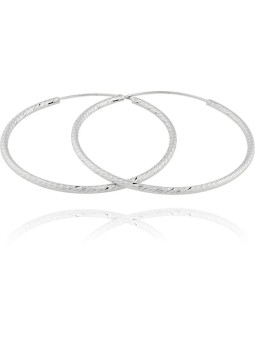 JVD Orecchini in argento ad anello SVLE0215XD500 - Diametro: 4 cm donna