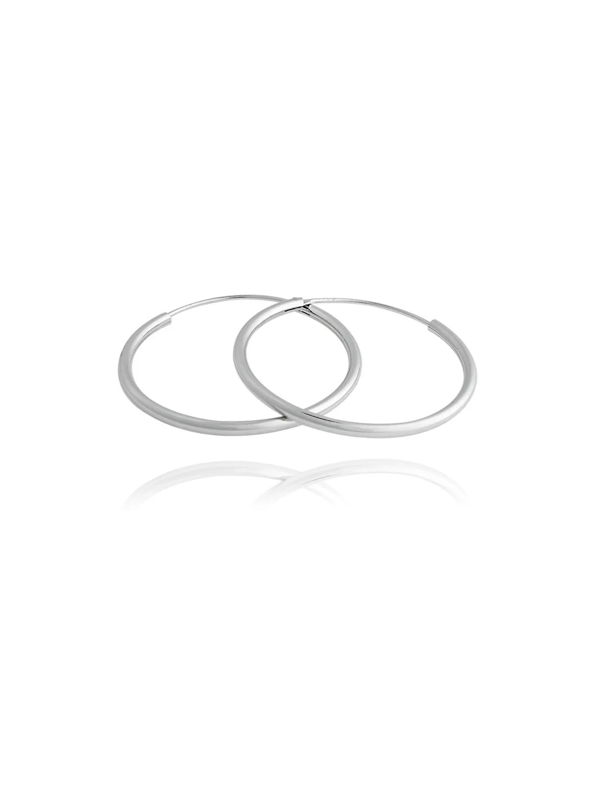 JVD Orecchini rotondi in argento senza tempo SVLE0208XD500 - Diametro: 3 cm donna