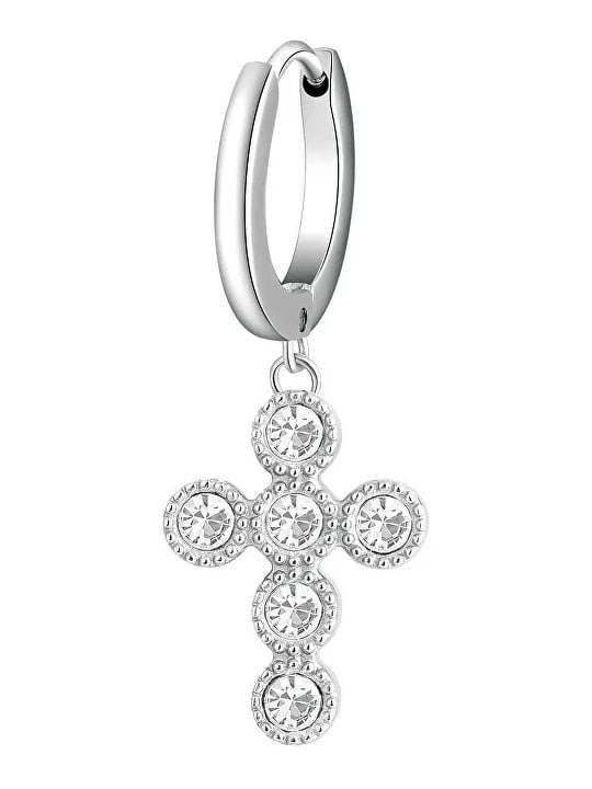 Brosway Orecchini singoli in acciaio con simbolo della Croce Chakra BHKE018 donna