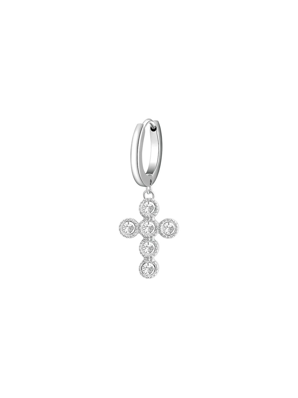 Brosway Orecchini singoli in acciaio con simbolo della Croce Chakra BHKE018 donna