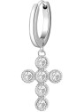 Brosway Orecchini singoli in acciaio con simbolo della Croce Chakra BHKE018 donna