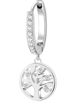 Brosway Orecchini singoli in acciaio Albero della Vita Chakra BHKE004 donna