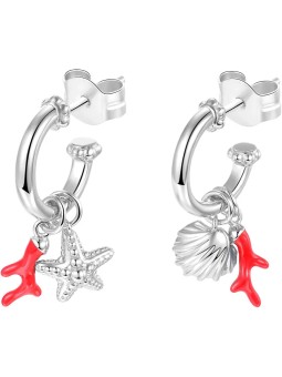 Rosato Orecchini semicircolari in argento Story RZO033R donna
