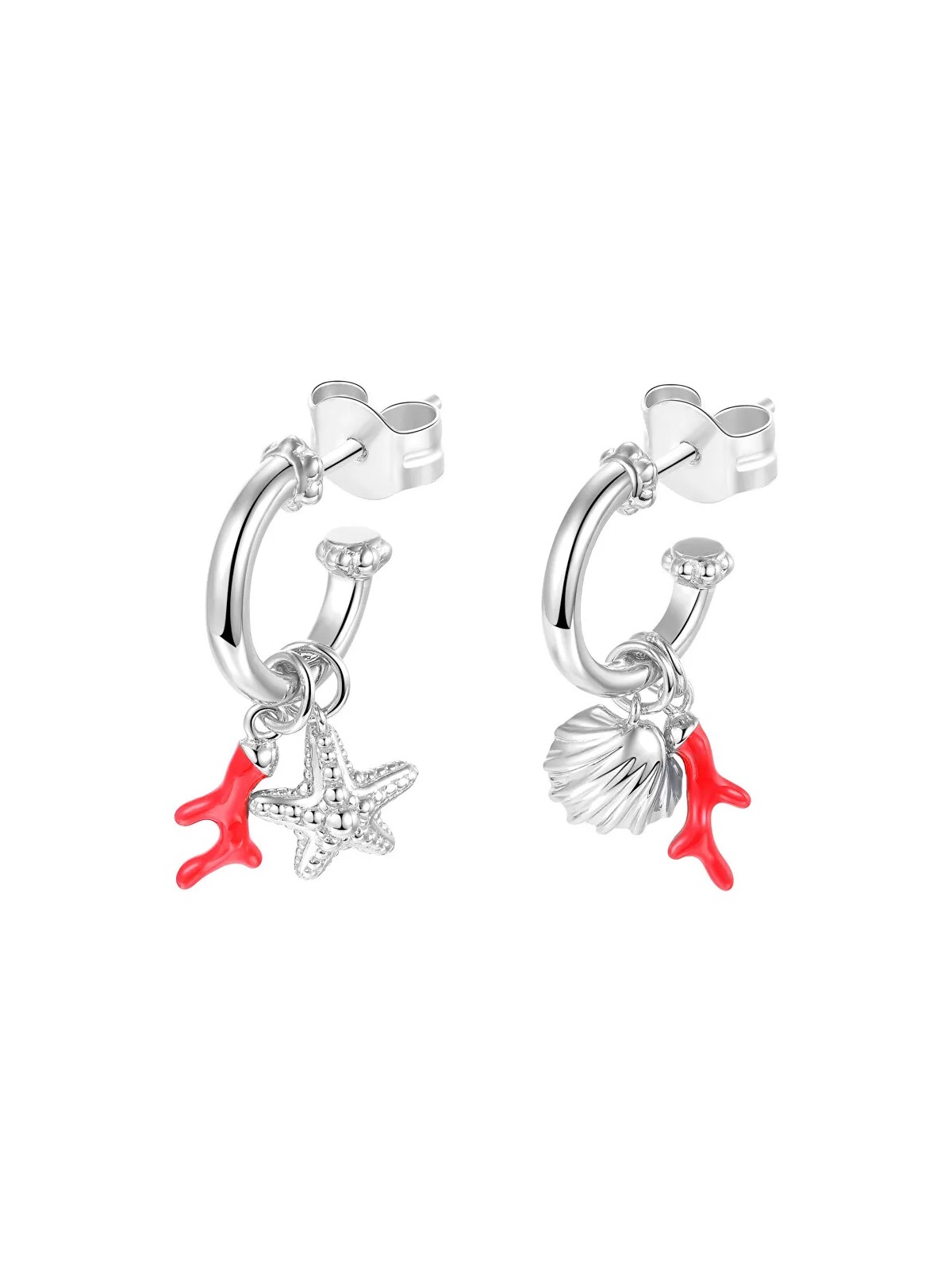 Rosato Orecchini semicircolari in argento Story RZO033R donna