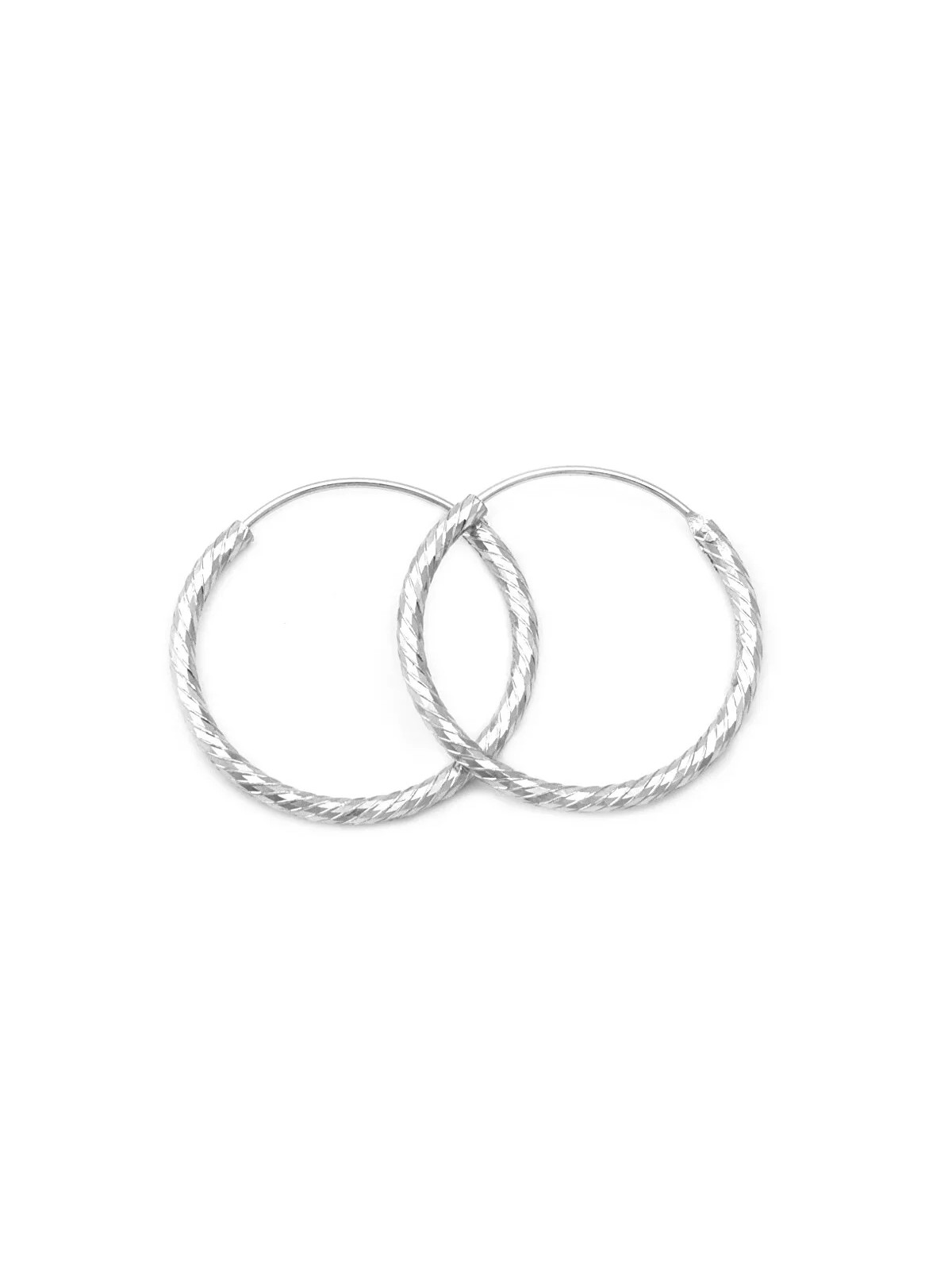 Beneto Meravigliosi orecchini rotondi in argento AGUC350 - Diametro: 4 cm donna