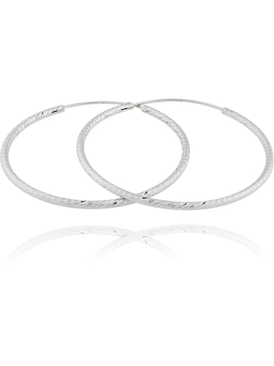JVD Orecchini in argento ad anello SVLE0215XD500 - Diametro: 5 cm donna