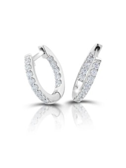 Modesi Deliziosi orecchini rotondi in argento M23078 donna