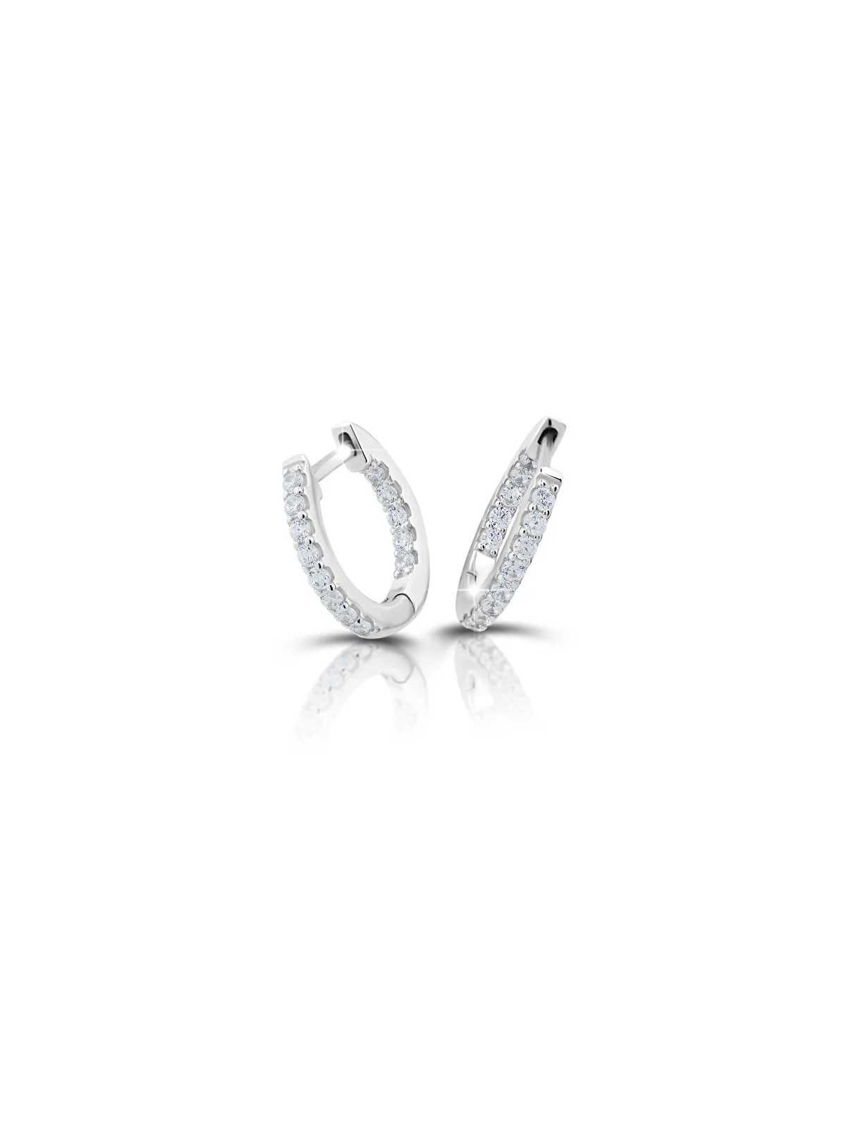 Modesi Deliziosi orecchini rotondi in argento M23078 donna