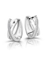 Modesi Eleganti orecchini rotondi in argento M23079 donna