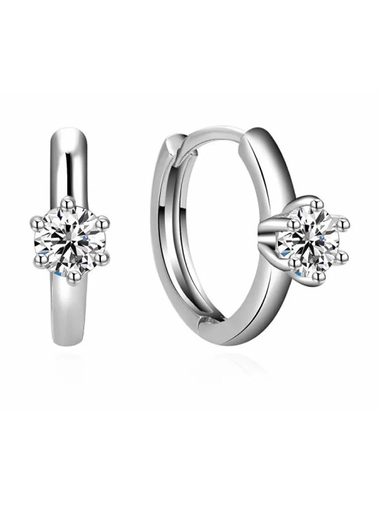 Collana MOISS in argento sterling con zircone E0000894 donna