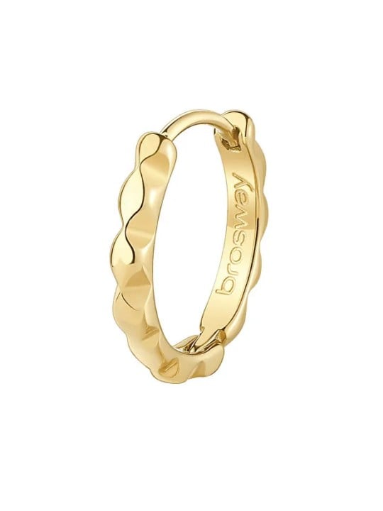 Brosway Orecchino singolo Chakra placcato oro moderno BHKE140 donna
